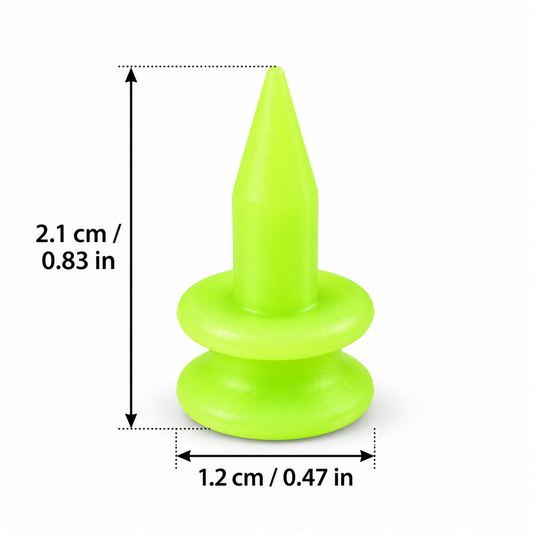 Golf Tees - Short sizing 2.1 cm by 1.2 cm